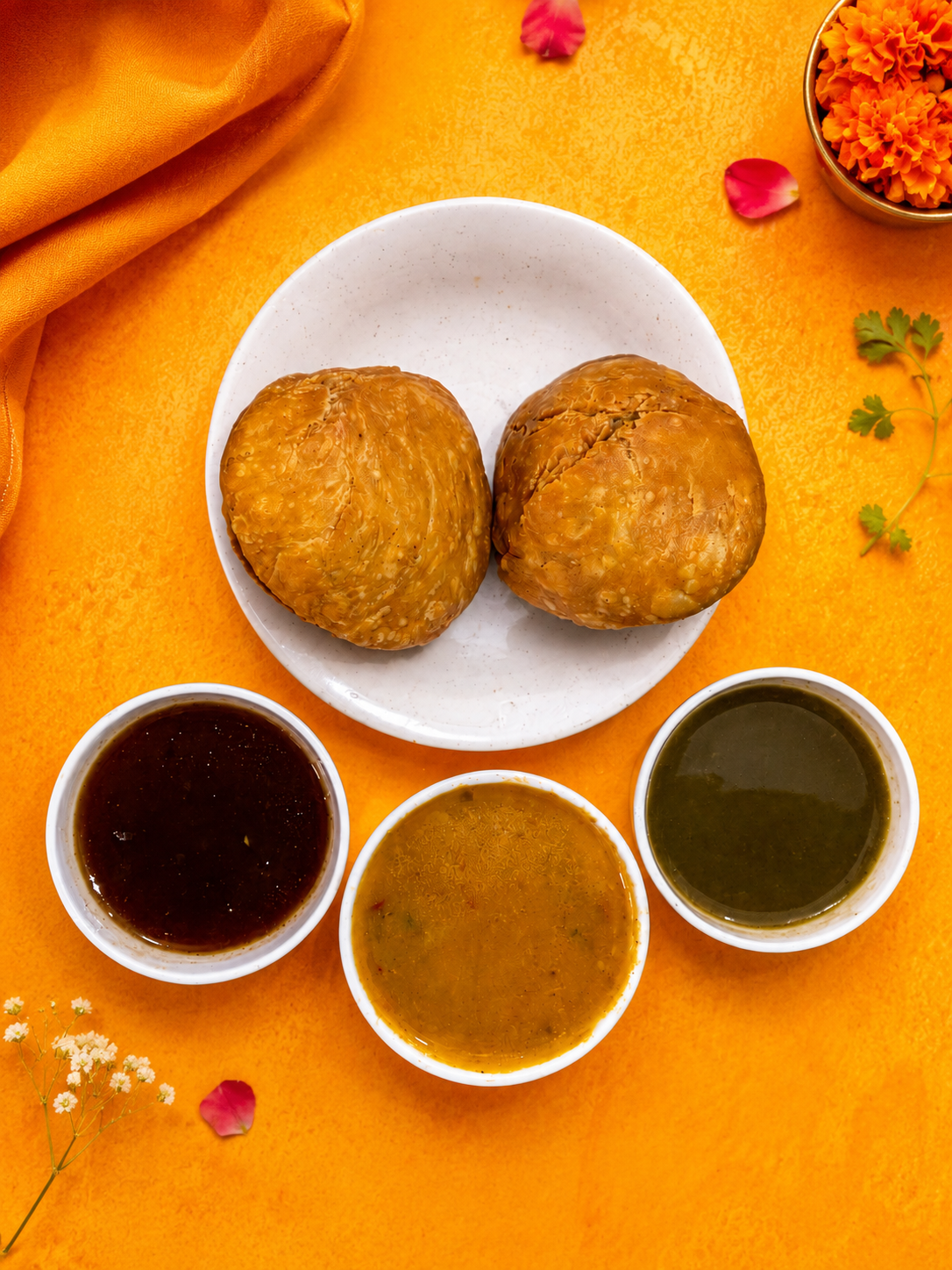 Kachori Plate